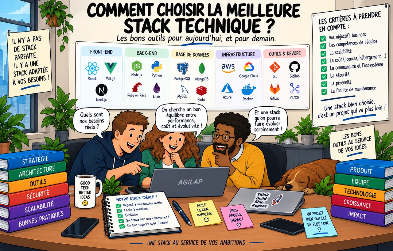 Choisir la meilleure stack technique