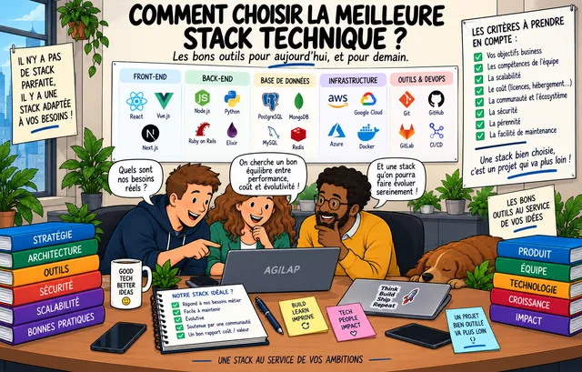 Choisir la meilleure stack technique